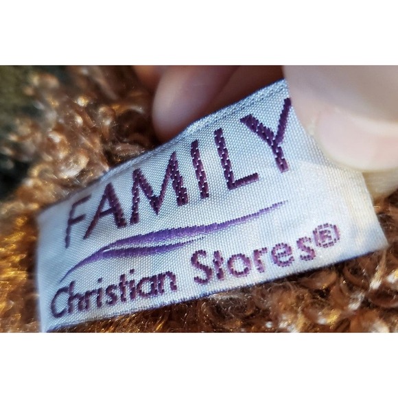 Family Christian Stores Brown Teddy Bear Plush Stuffed Animal Toy - Picture 7 of 9